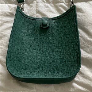 Crossbody mini green bag